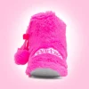 Kids Pink Bootie Slipper*Barbie Online