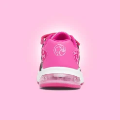 Kids' Pink Easy Fasten Light Up Trainer*Barbie Best