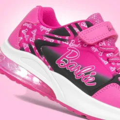 Kids' Pink Easy Fasten Light Up Trainer*Barbie Best