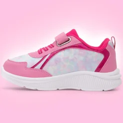 Kids Pink Light Up Trainer*Barbie Hot