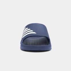 Barrington Adults Navy and White Stripe EVA Slider*shoezone Online