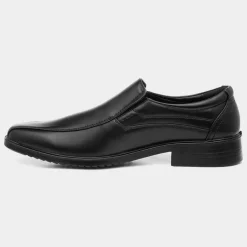 Baxter Mens Black Slip On Smart Shoe*Beckett Hot