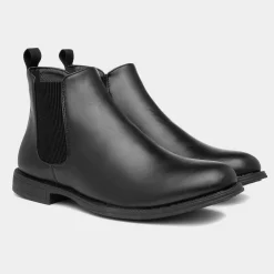 Briggs Mens Black Smart Chelsea Boot*Beckett Hot