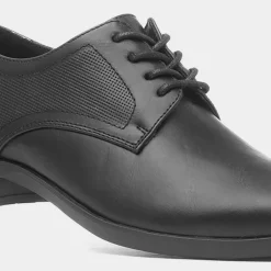 Carlo Boys Black Lace Up School Shoe*Beckett Clearance
