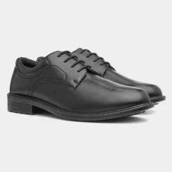 Eric Mens Black Lace Up Shoe*Beckett Clearance