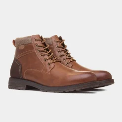 Ernest Mens Tan Ankle Boot*Beckett Hot