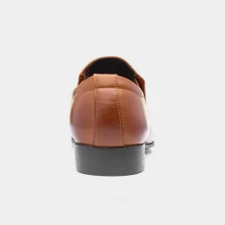 Hooper Mens Tan Slip On Formal Shoe*Beckett Online