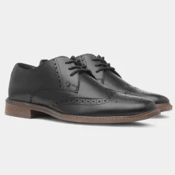 Andy Mens Leather Brogue Shoe*Ben Sherman Outlet