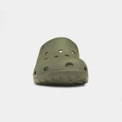 Berman Adults Khaki EVA Slip On Clog Sandal*shoezone Fashion