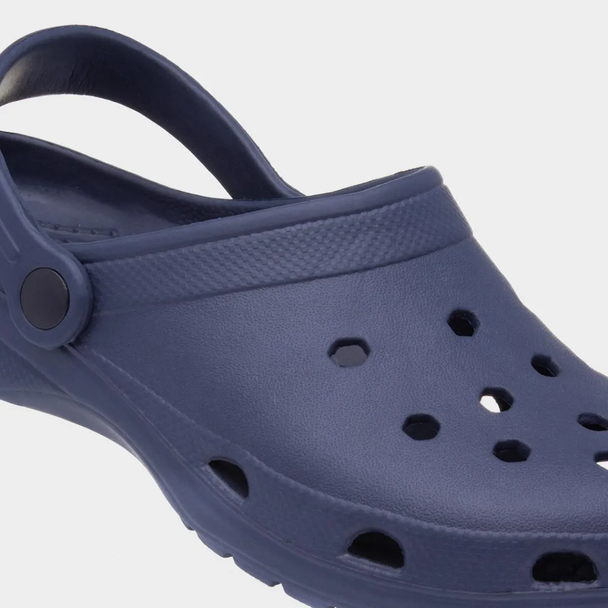 Berman Adults Navy EVA Slip On Clog Sandal*shoezone Fashion
