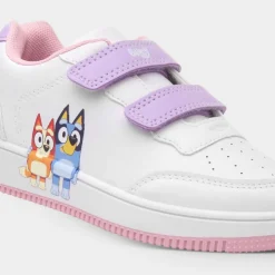 Kids & Purple Easy Fasten Trainer*Bluey Clearance