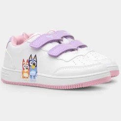 Kids & Purple Easy Fasten Trainer*Bluey Clearance
