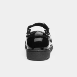 Avon Girls Black Easy Fasten Shoe*Buckle My Shoe Clearance