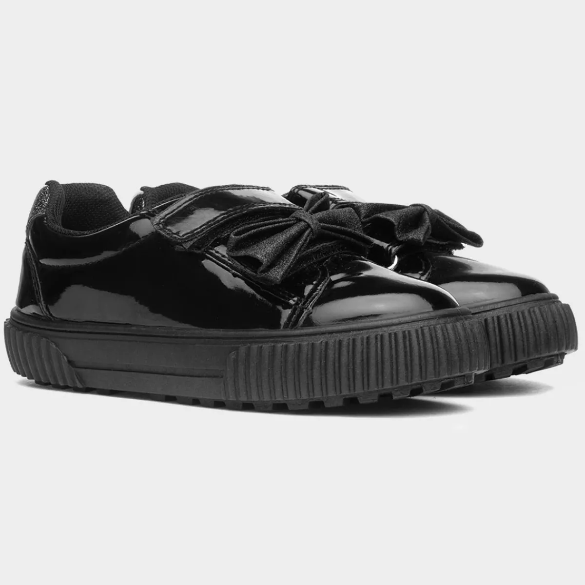 Bette Girls Black Patent Shoe*Buckle My Shoe Outlet