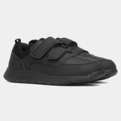 Boys Black Easy Fasten Shoe*Buckle My Shoe Best