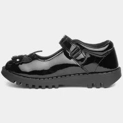 Castle Girls Black Unicorn Shoe*Buckle My Shoe Hot