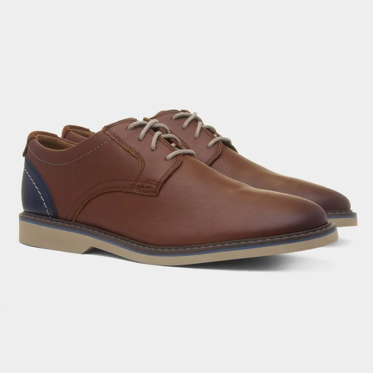 Radcliffe Mens Tan Leather Shoe*Clarks Online