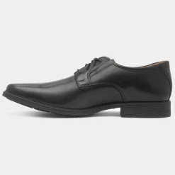 Tilden Plain Mens Black Formal Leather Shoe*Clarks Best