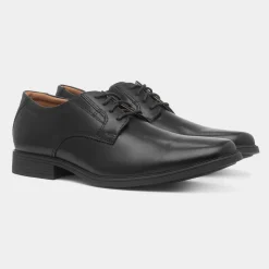 Tilden Plain Mens Black Formal Leather Shoe*Clarks Best