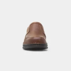 Abe Mens Slip On Leather Shoe*Comfy Steps Clearance