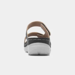 Andorra Womens Black Mule Sandal*Comfy Steps Hot