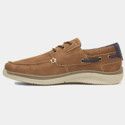 Harlan Mens Boat Shoe*Comfy Steps Hot