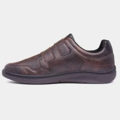 Richard Mens Easy Fasten Shoe*Comfy Steps Clearance