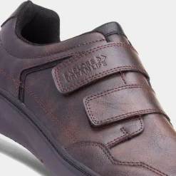 Richard Mens Easy Fasten Shoe*Comfy Steps Clearance