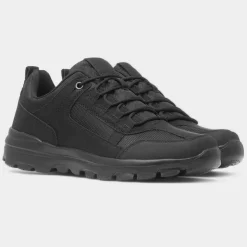 Roger Mens Black Casual Lace Up Shoe*Comfy Steps Discount