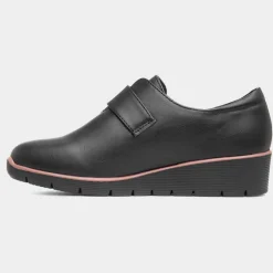 Yvette Womens Black Casual Shoe*Comfy Steps Online