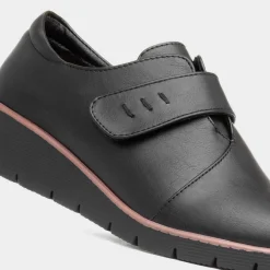 Yvette Womens Black Casual Shoe*Comfy Steps Online