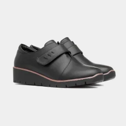 Yvette Womens Black Casual Shoe*Comfy Steps Online
