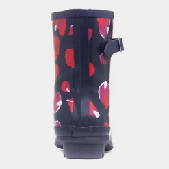 Badminton Womens Navy Petal Welly*Cotswold Fashion