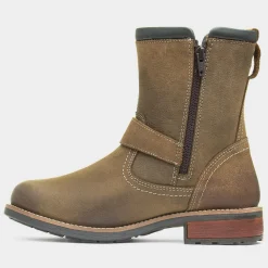 Kinsham Womens Khaki Leather Boot*Cotswold Outlet