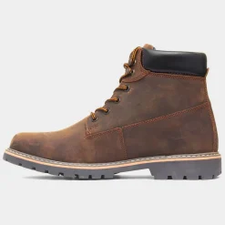 Pitchcombe Mens Brown Leather Ankle Boot*Cotswold Best