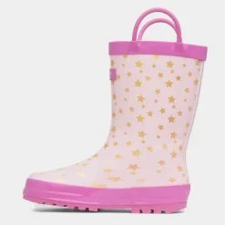 Puddle Girls Pink Unicorn Print Welly*Cotswold Outlet