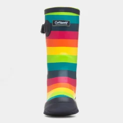 Rainbow Kids Multi Welly*Cotswold Hot