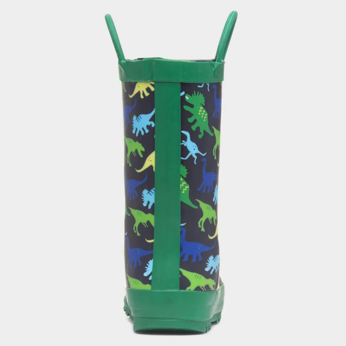 Sprinkle Boys Green Dinosaur Print Welly*Cotswold Fashion