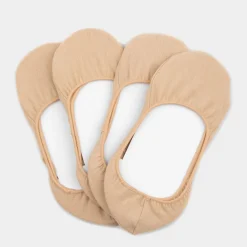 Crawley Womens 4 Pack Nude Shoe Liners*shoezone Online