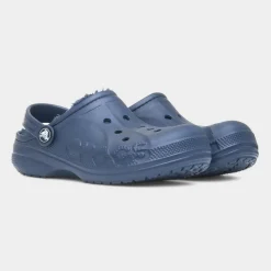 Baya Junior Navy Warm Lined EVA Clog*Crocs Hot