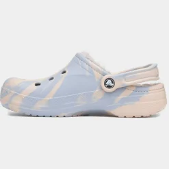 Baya Womens Multi Marble Warm Lined Clog*Crocs Best