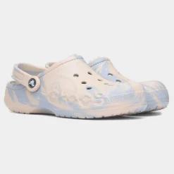 Baya Womens Multi Marble Warm Lined Clog*Crocs Best