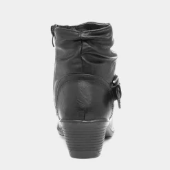 Annabelle Womens Black Ankle Boot*Cushion Walk Outlet