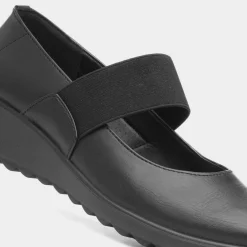 Cairo Womens Black Wedge Shoe*Cushion Walk Discount