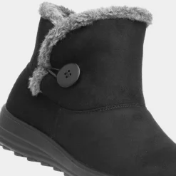 Carly Womens Black Ankle Boot*Cushion Walk Best