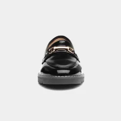 Carrie Womens Black Patent Loafer*Cushion Walk Best