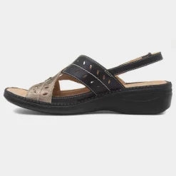 Charlie Womens Wedge Sandal*Cushion Walk Clearance