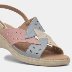 Charlie Womens Multi Wedge Sandal*Cushion Walk Best