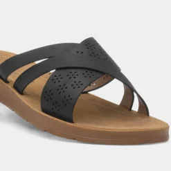 Charlotte Womens Mule Sandal*Cushion Walk Discount