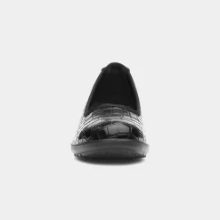 Chicago Womens Black Wedge Shoe*Cushion Walk Online